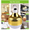 Smart Bluetooth Speaker LED Bulb Dimmable Wireless Music Light Bulb with Remote Control
