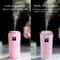 Mini Humidifier with LED Night Light 260ml Portable Air Humidifier for Home Car Desk Moisturizing Device