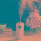 Mini Humidifier with LED Night Light 260ml Portable Air Humidifier for Home Car Desk Moisturizing Device