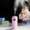 Mini Humidifier with LED Night Light 260ml Portable Air Humidifier for Home Car Desk Moisturizing Device