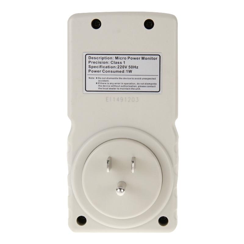 High Power Energy Consumption Monitor Plug US Power Meter For Home Electricity Usage 3