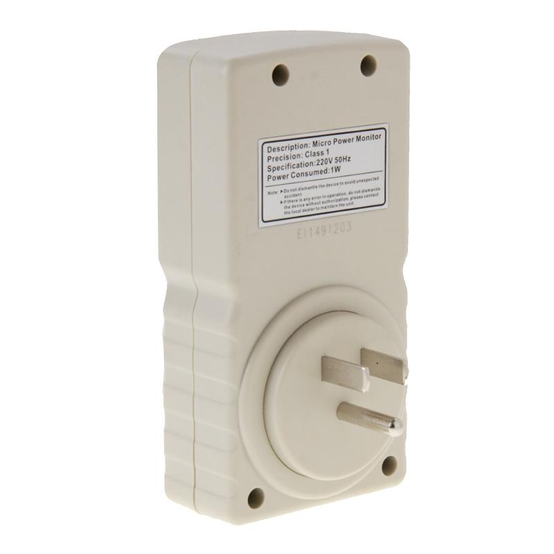 High Power Energy Consumption Monitor Plug US Power Meter For Home Electricity Usage 5
