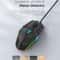 Wired Gaming Mouse Ergonomic USB Optical Mouse Adjustable DPI
