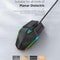 Wired Gaming Mouse Ergonomic USB Optical Mouse Adjustable DPI