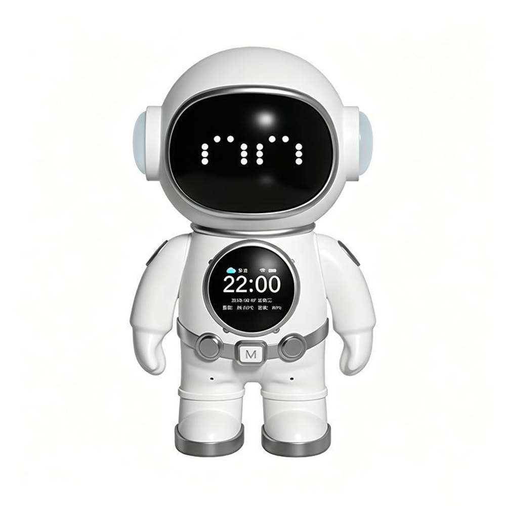 Smart Companion Robot Toy White Voice Assistant Educational AI Robot & Smart Robot Toy Speaker