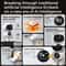 Smart Companion Robot Toy White Voice Assistant Educational AI Robot & Smart Robot Toy Speaker