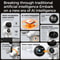 Smart Companion Robot Toy White Voice Assistant Educational AI Robot & Smart Robot Toy Speaker