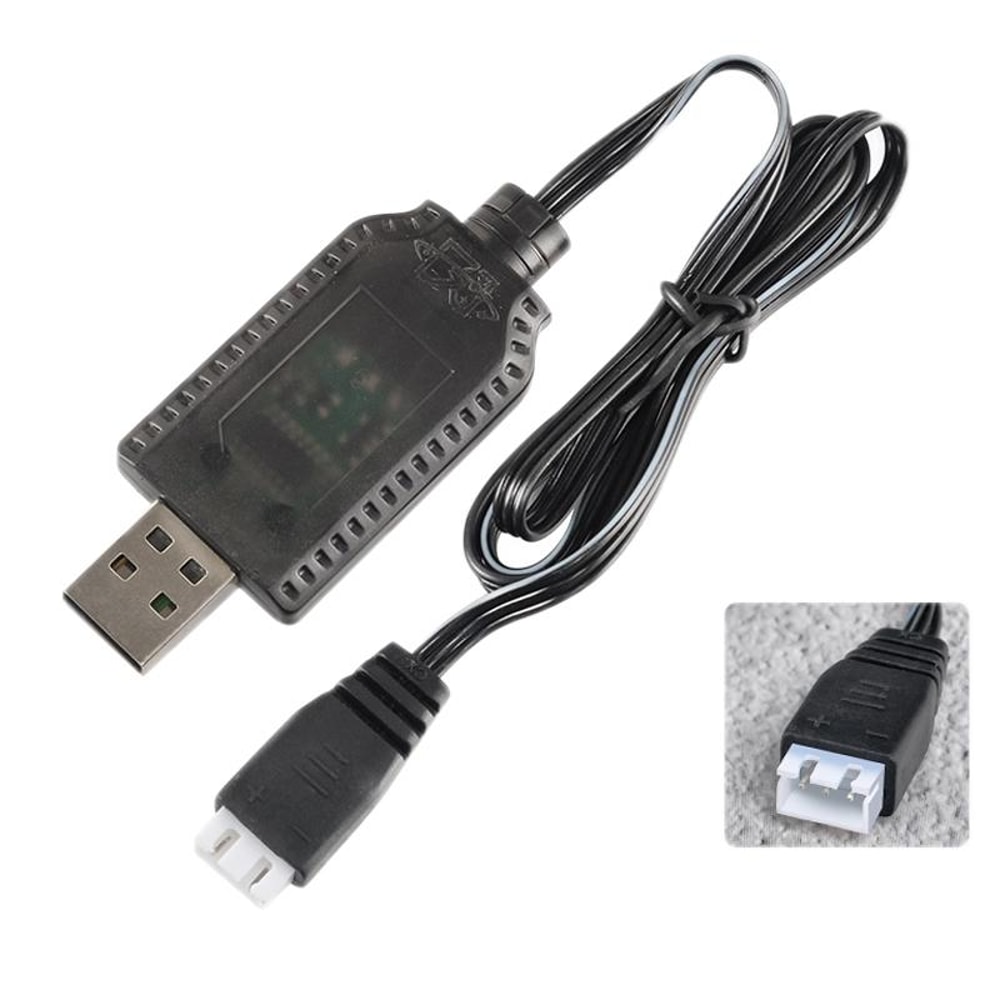 Lithium Battery Charger Toy Aircraft Accessories USB Data Cable