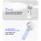 Max High Speed Silent Handheld Cooling Fan with Ice Cooling Portable Rechargeable Fan