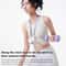 Max High Speed Silent Handheld Cooling Fan with Ice Cooling Portable Rechargeable Fan