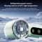 Turbocharged Mini Handheld Cooling Fan Portable Rechargeable Turbo Fan With Fast Cooling LED Displ 3