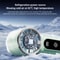 Turbocharged Mini Handheld Cooling Fan Portable Rechargeable Turbo Fan With Fast Cooling LED Displ 3
