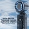 High-Speed Folding Turbo Handheld Cooling Fan, Semiconductor Portable USB Rechargeable Fan