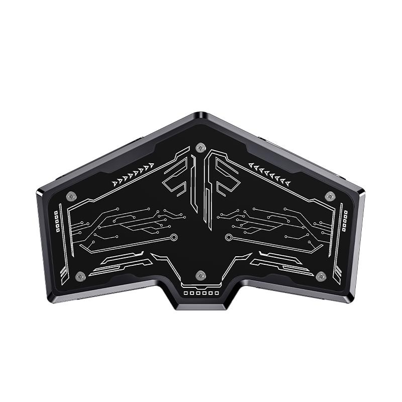 Twin Turbo Semiconductor Magnetic Tablet Cooling Fan, TEC Gaming Tablet Cooler Radiator
