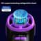 High-Speed USB Portable Semiconductor Cooling Handheld Fan, Digital Display Mini Cooling Fan