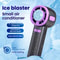 USB Rechargeable Semiconductor Cooling Fan with Digital Display Portable Handheld Mini Fan