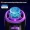USB Rechargeable Semiconductor Cooling Fan with Digital Display Portable Handheld Mini Fan