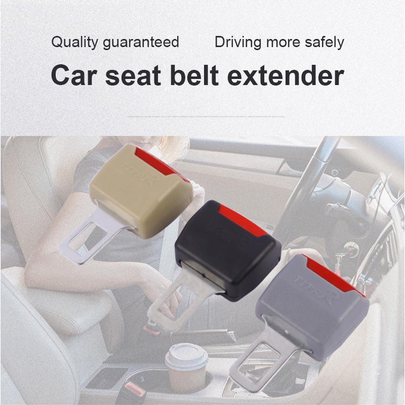 Universal Car Seat Belt Extender Buckle Adjustable Safety Seat Belt Extension For Cars 2