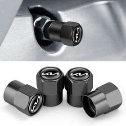 kia tire valve stem caps dust proof metal