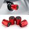 KIA Tire Valve Stem Caps Dust Proof Metal