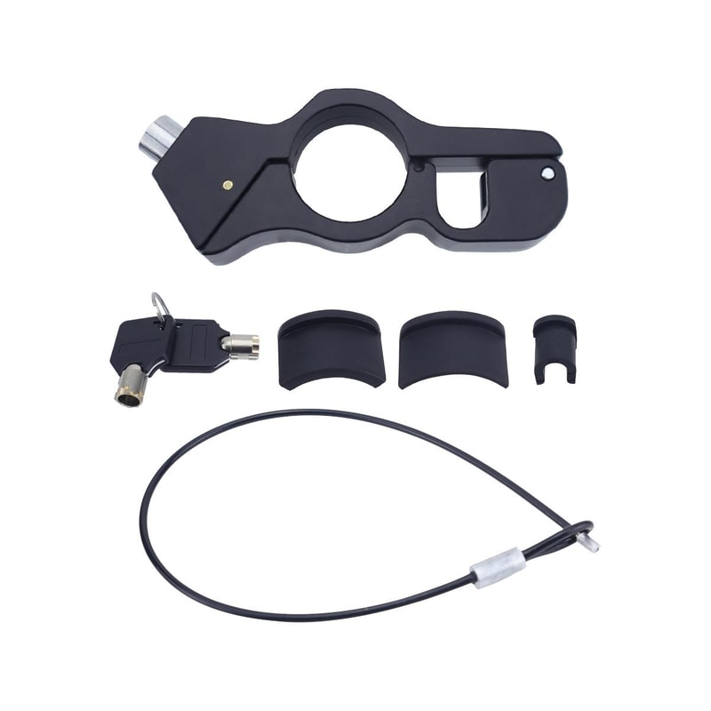 Motorcycle Anti-Theft Brake Lock Heavy Duty Motorcycle Security Lock for Bikes, Scooters and E-Bikes