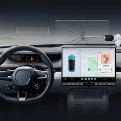 car navigator tempered glass screen protector for car navigation gps display