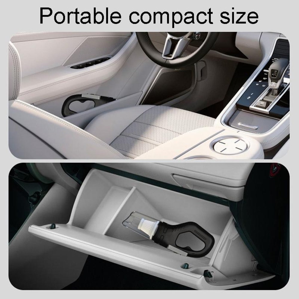 Rechargeable Handheld Car Vacuum Cleaner Portable Dustbuster for Car & Home Powerful Suction Cleaner