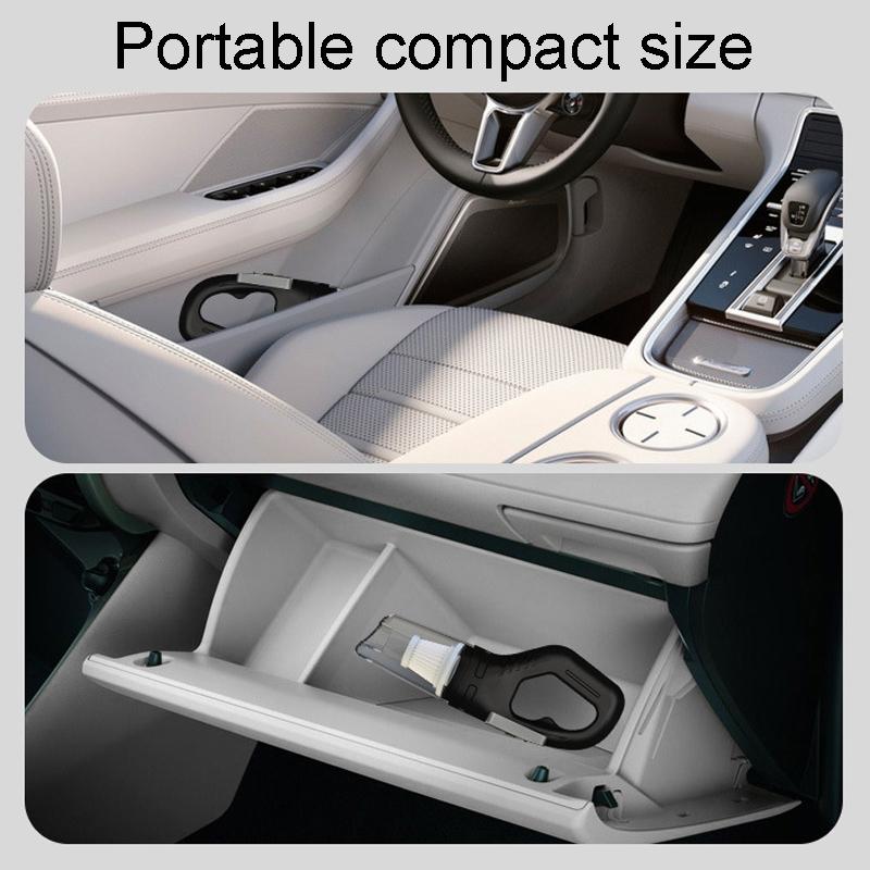 Rechargeable Handheld Car Vacuum Cleaner Portable Dustbuster for Car & Home Powerful Suction Cleaner