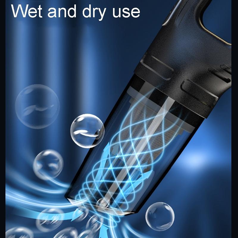 Rechargeable Handheld Car Vacuum Cleaner Portable Dustbuster for Car & Home Powerful Suction Cleaner