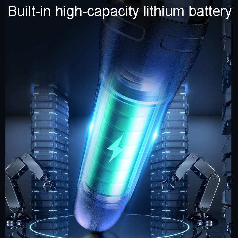 Rechargeable Handheld Car Vacuum Cleaner Portable Dustbuster for Car & Home Powerful Suction Cleaner