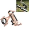 Universal Aluminum Alloy NonRotatable Motorcycle Bicycle Handlebar Phone Holder Clamp 0