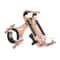 Universal Aluminum Alloy NonRotatable Motorcycle Bicycle Handlebar Phone Holder Clamp 1