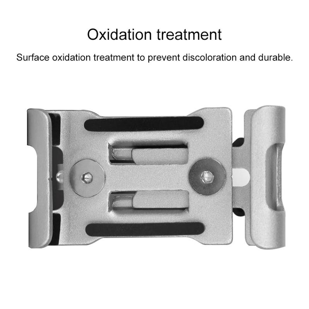 Universal Aluminum Alloy NonRotatable Motorcycle Bicycle Handlebar Phone Holder Clamp 3