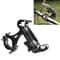Universal Aluminum Alloy NonRotatable Motorcycle Bicycle Handlebar Phone Holder Clamp 4