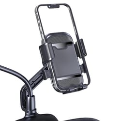 shockproof motorcycle phone mount anti-slip rotatable navigation holder for bikes