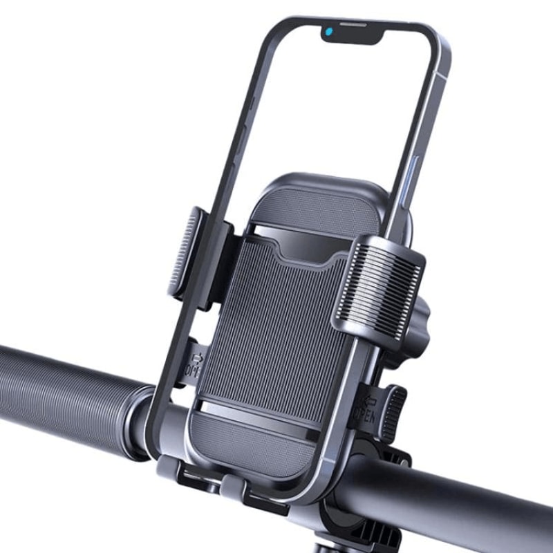 Shockproof Motorcycle Phone Mount AntiSlip Rotatable Navigation Holder For Bikes 6