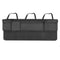 Universal Car Seat Organizer SUV Rear Seat Storage Bag Foldable Black