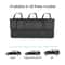 Universal Car Seat Organizer SUV Rear Seat Storage Bag Foldable Black