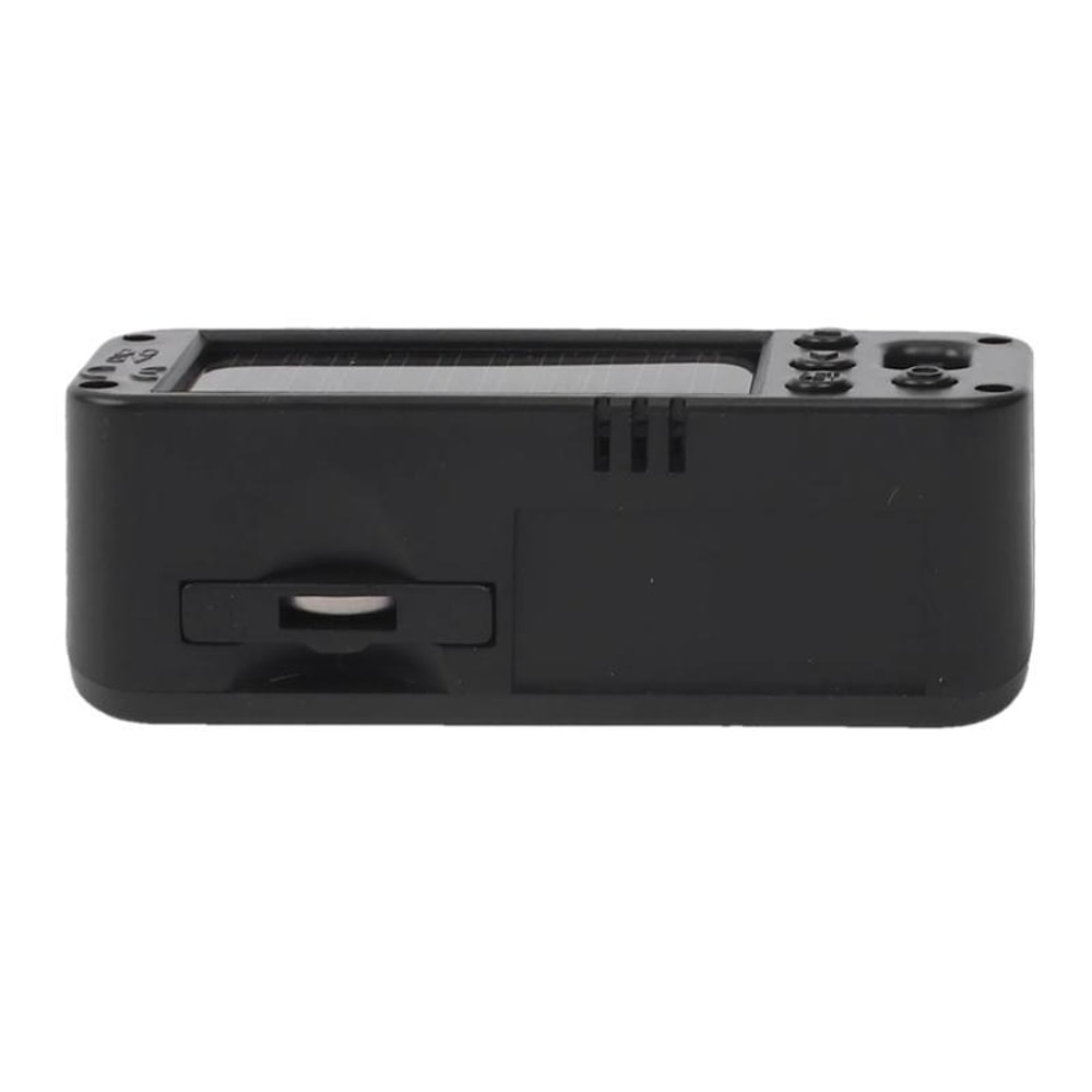 Solar Car Dashboard Clock Thermometer Humidity Meter with Luminous Backlight