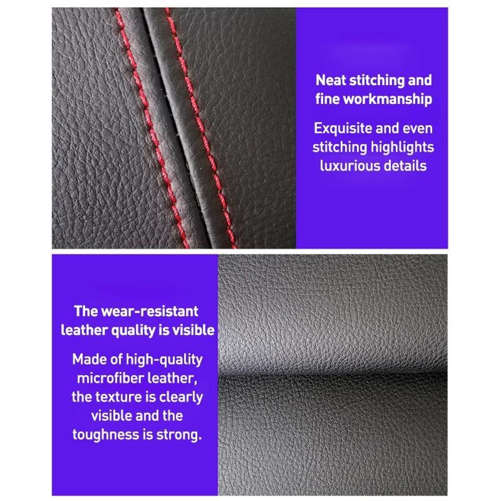 Custom Fit Microfiber Leather Door Panel Cover for Volkswagen Beetle Interior Upgrade