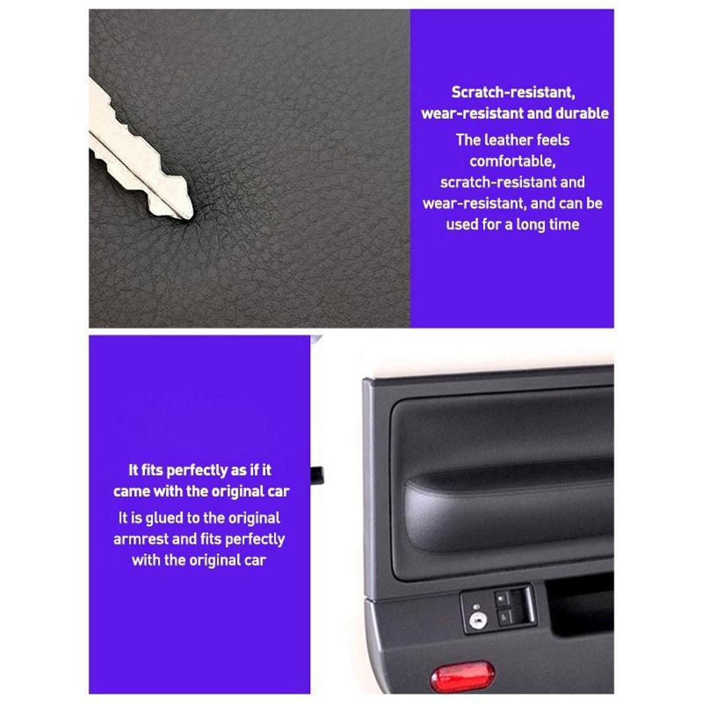 Custom Fit Microfiber Leather Door Panel Cover for Volkswagen Beetle Interior Upgrade