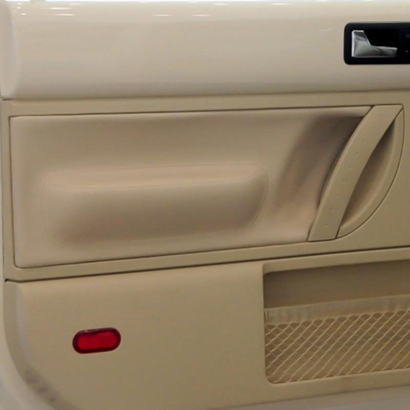 Custom Fit Microfiber Leather Door Panel Cover for Volkswagen Beetle Interior Upgrade