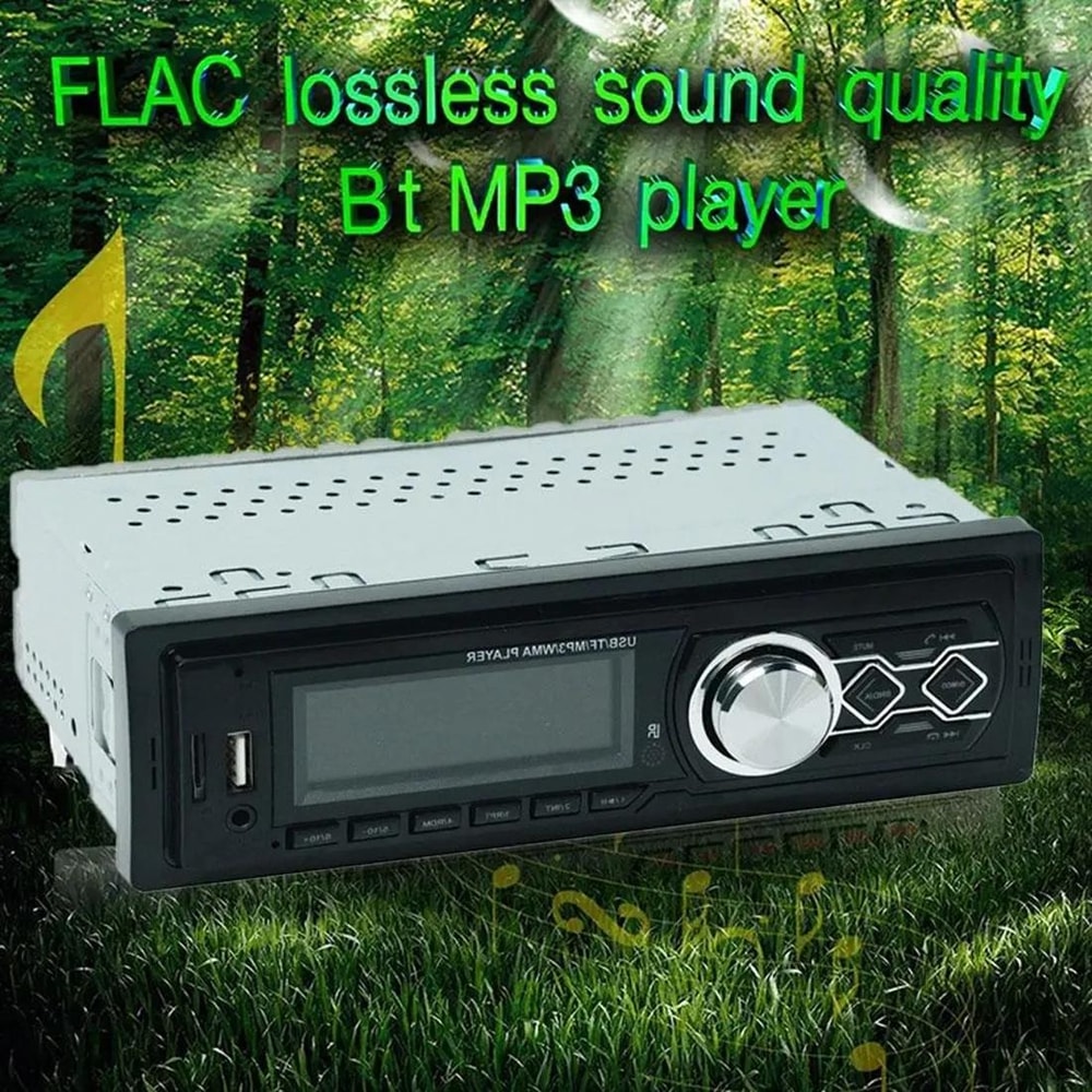 Bluetooth Car MP3 Player FM Radio USB TF Card Stereo Receiver