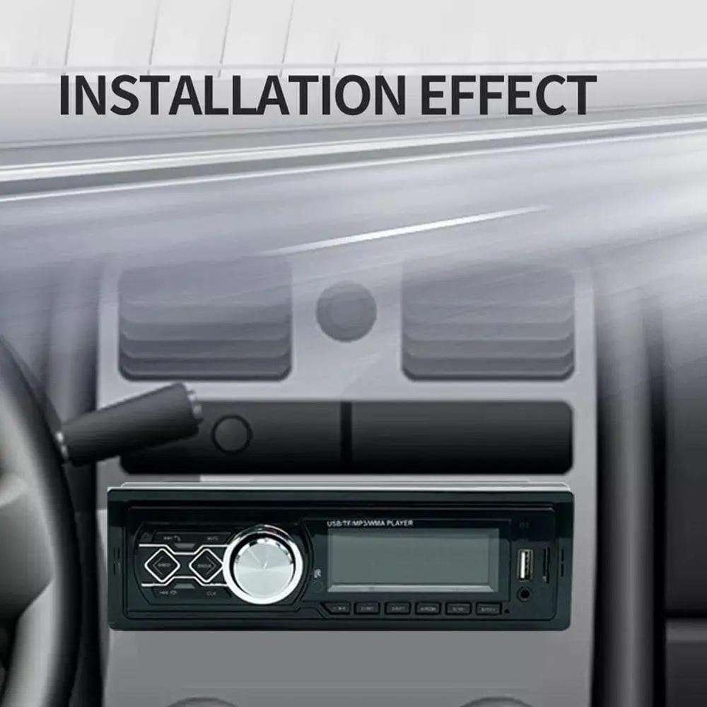 Bluetooth Car MP3 Player FM Radio USB TF Card Stereo Receiver