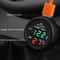 USB Charger with Voltage Detection LCD Display and Car Battery Monitor Thermometer