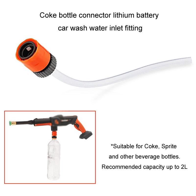 Pressure Washer Bottle Connector Quick Connector Hose Adapter for Coke Bottle