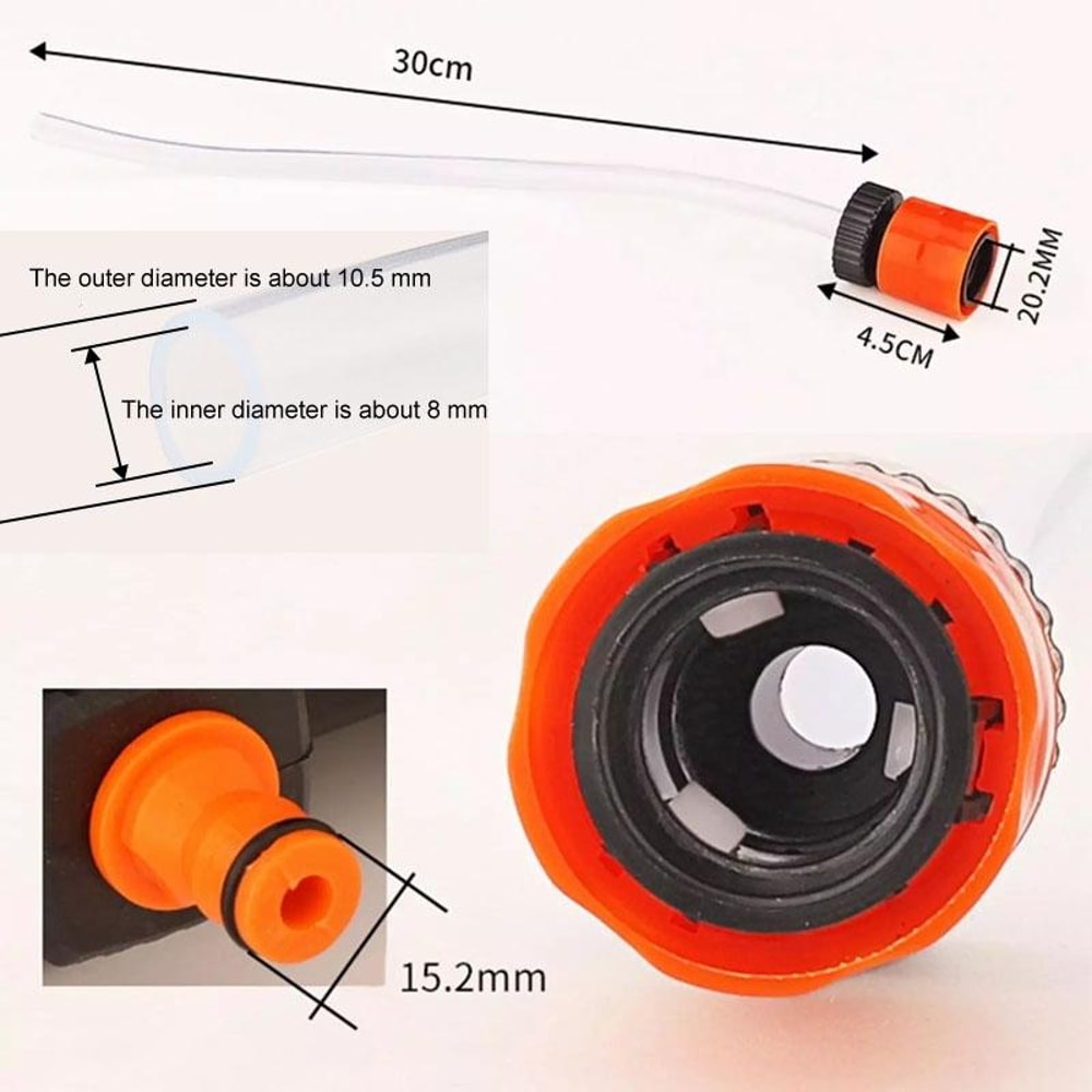 Pressure Washer Bottle Connector Quick Connector Hose Adapter for Coke Bottle
