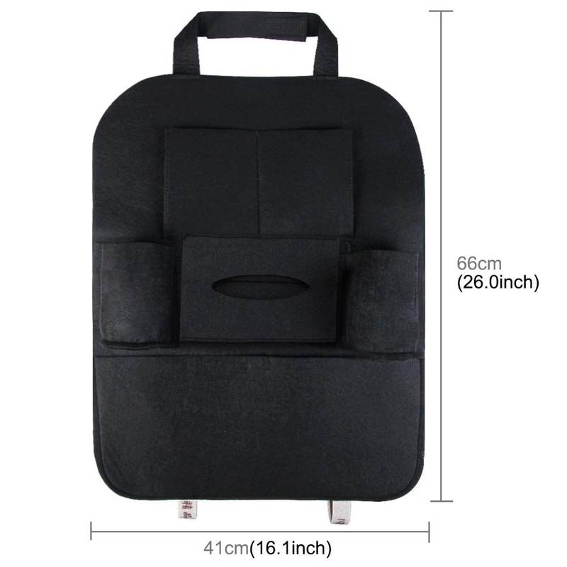 Multi-Pocket Car Backseat Organizer Car Storage Bag Travel Storage Organizer for Cars