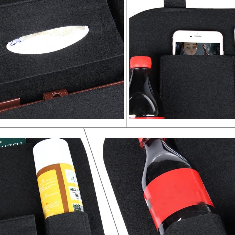 Multi-Pocket Car Backseat Organizer Car Storage Bag Travel Storage Organizer for Cars
