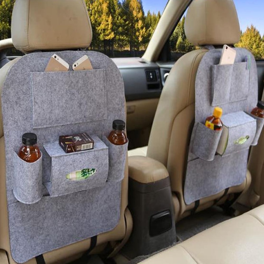 Multi-Pocket Car Backseat Organizer Car Storage Bag Travel Storage Organizer for Cars